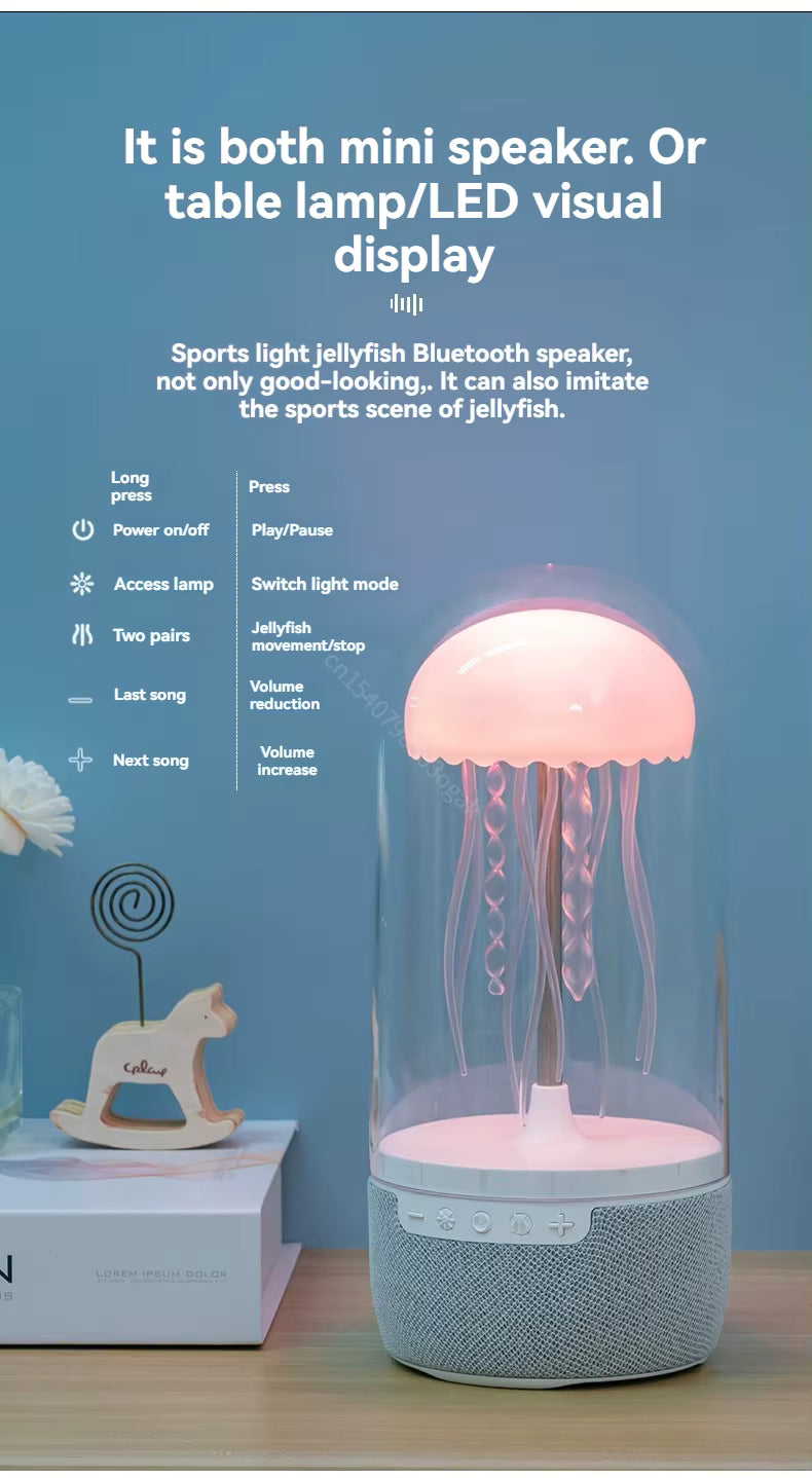 Jellyfish Speaker Lamp